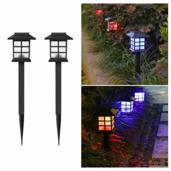 Lampe solaire à planter pour allée jardin – Image 6