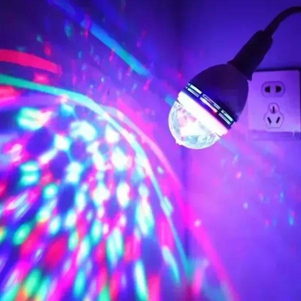 Lumière disco rotative à fixer plafond – Image 4