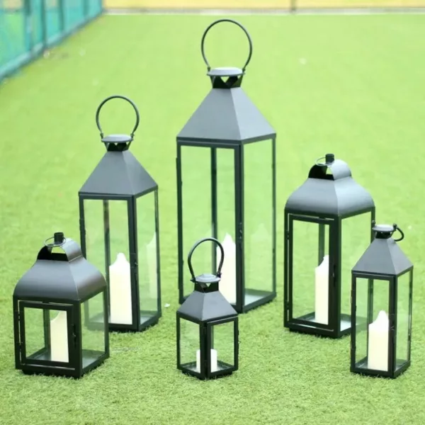 Photophore extérieur pour table de jardin – Image 6