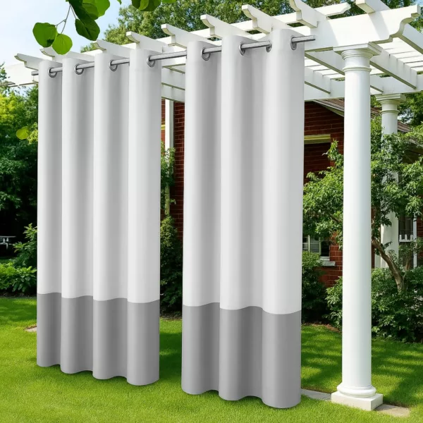 Rideau extérieur imperméable pour tonnelle – Image 7