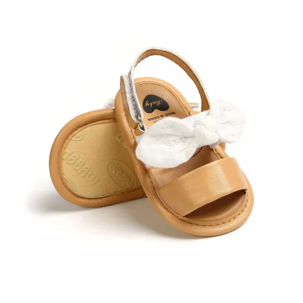 Sandales bébé cuir souple semelle intérieure – Image 4