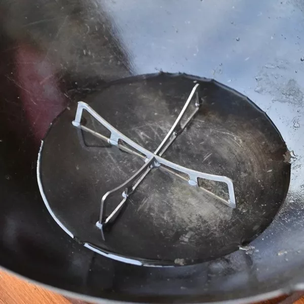 Support casserole réchaud gaz camping – Cuisson stable en plein air – Compact, léger et antidérapant pour vos aventures – Image 6