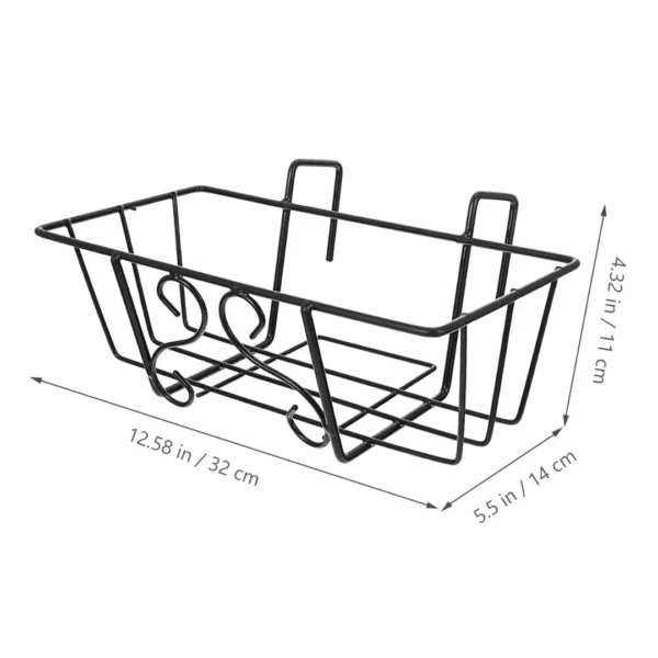 Support pour pots suspendus extérieur balcon – Image 6