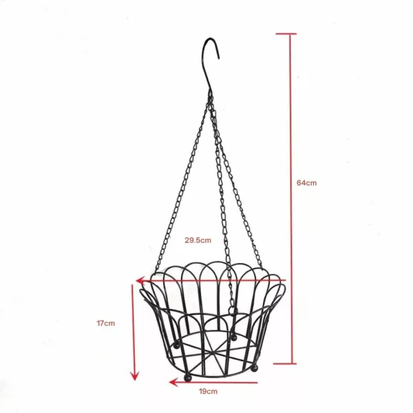 Support suspendu pour pots de fleurs – Image 6