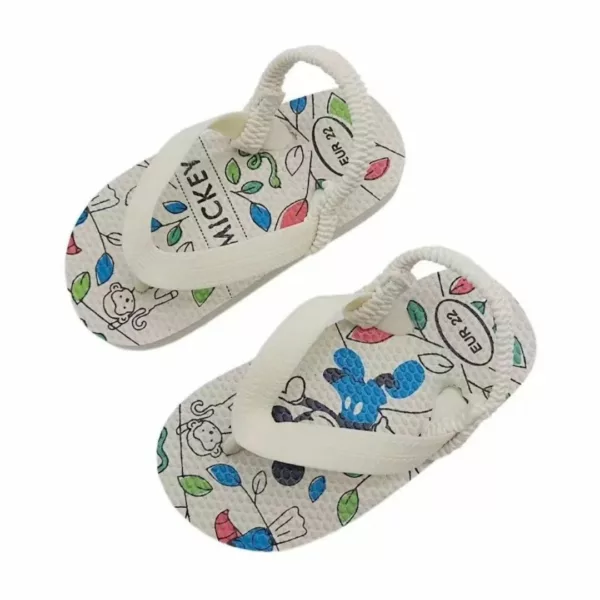 Tongs bébé souples pour plage sable – confort antidérapant été, légères et faciles à enfiler pour petits pieds – Image 6