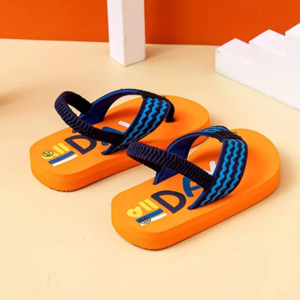 Tongs garçon avec bride arrière élastique – Image 8