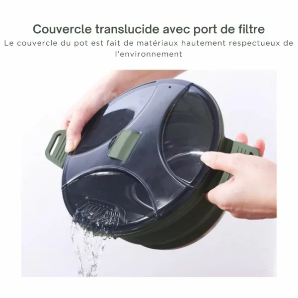 Ustensiles pliables silicone pour bivouac – légers, compacts et résistants pour cuisiner partout facilement – Image 2