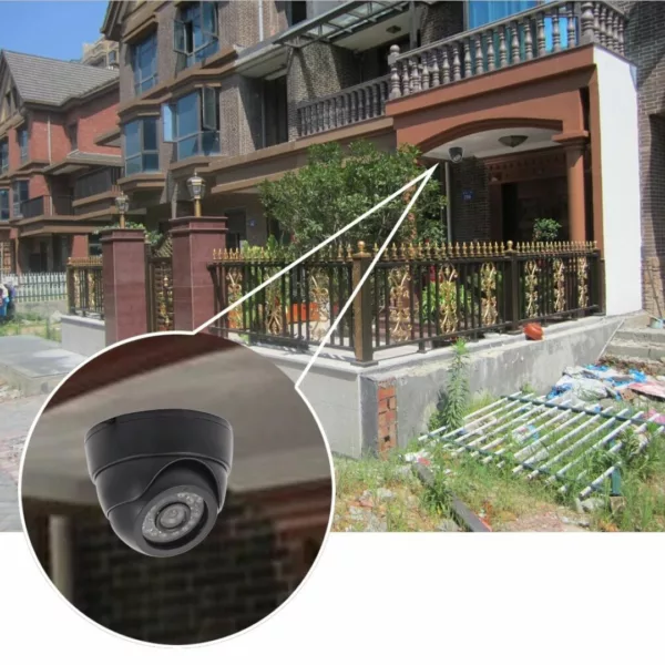 Caméra dôme extérieure avec vision infrarouge – Image 2