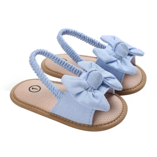Chaussures bébé été en tissu léger – confort respirant pour pieds sensibles – parfaites pour les journées chaudes – Image 10