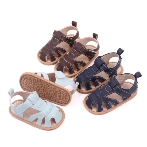 Chaussures ouvertes bébé marche antidérapantes – Image 4