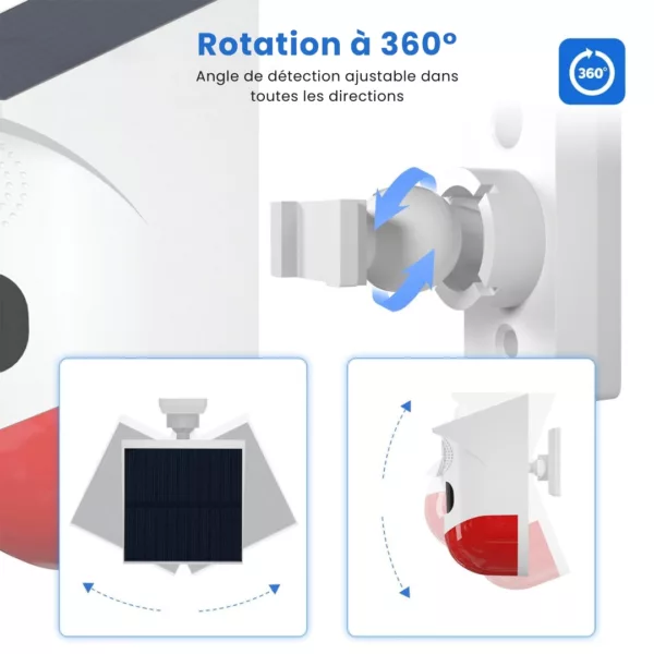 Détecteur de mouvement extérieur sans wifi – Image 2