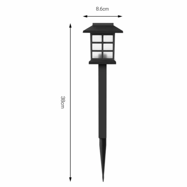 Lampe solaire à planter pour allée jardin – Image 5