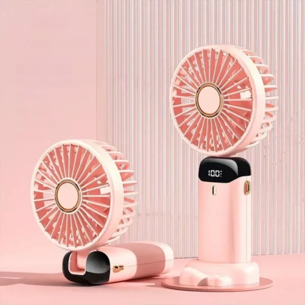 Mini ventilateur usb rechargeable pour avion train – Image 10