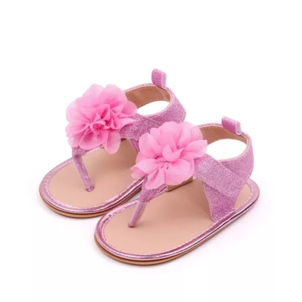 Nu-pieds fille fermeture scratch confort été – Image 10