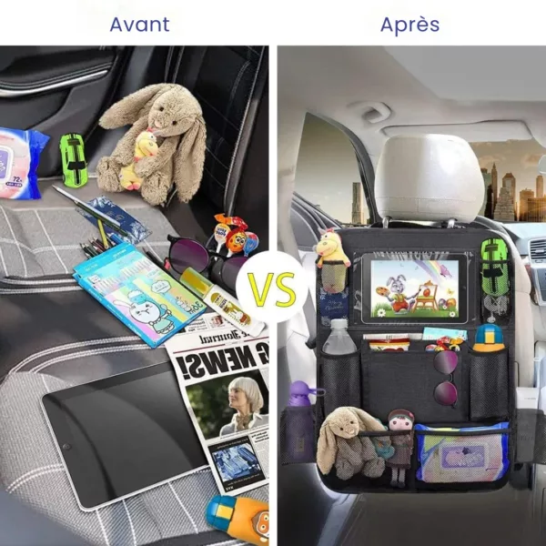 Organisateur de siège arrière pour voiture enfant – Image 2