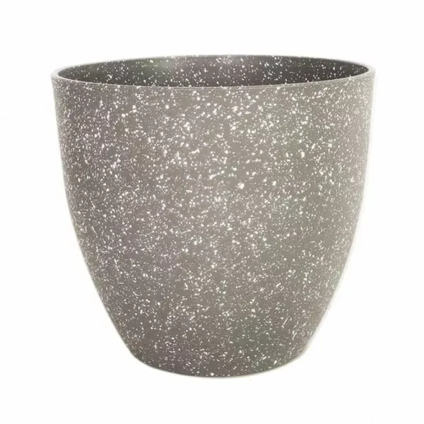 Pot de fleurs extérieur effet pierre léger – Image 7