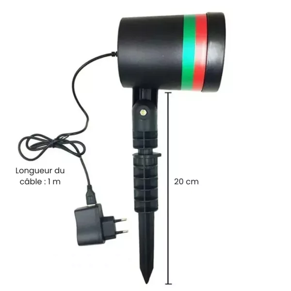 Projecteur laser extérieur effet ciel étoilé – Image 7