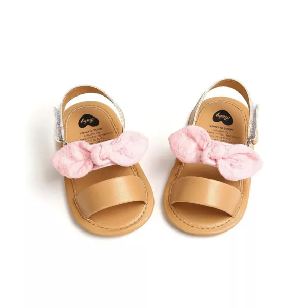 Sandales bébé cuir souple semelle intérieure – Image 3