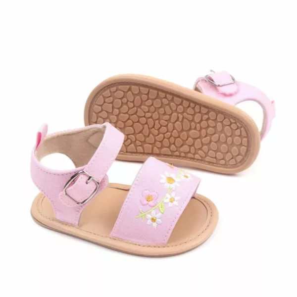 Sandales enfant pieds fins ajustables – Image 7