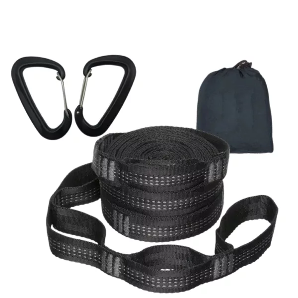 Support hamac arbre avec sangle – Installation rapide et sécurisée en extérieur – Idéal pour camping et détente – Image 7