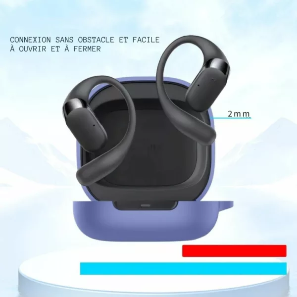Boîtier rangement écouteurs sans fil voyage – Image 8