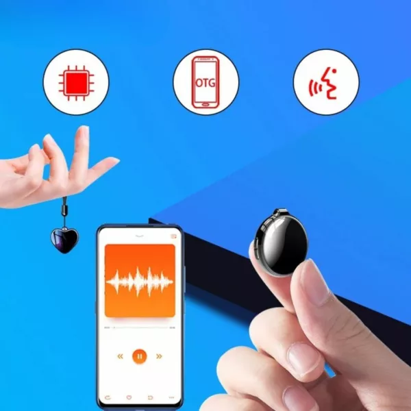 Bouton espion audio avec micro intégré – Image 5
