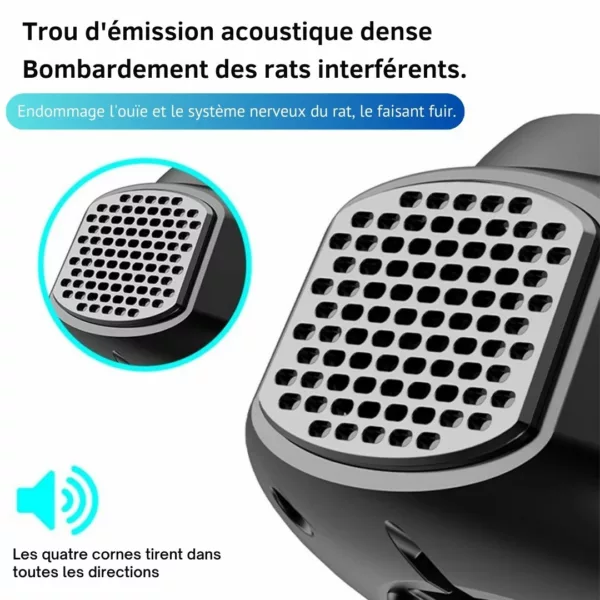 Dispositif anti rongeurs pour combles maison – Protection efficace, sans poison, contre rats et souris – Tranquillité garantie – Image 2