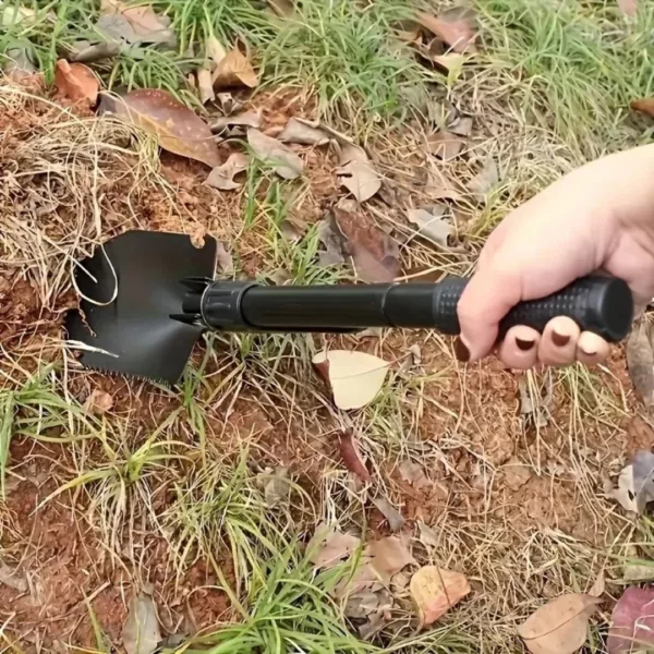 Mini pelle pliante multifonction randonnée – Compacte et robuste pour camping, survie et aventures outdoor – Image 3
