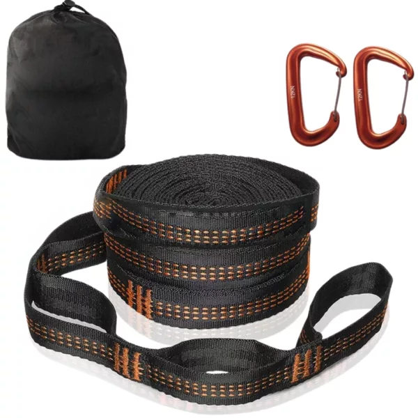 Support hamac arbre avec sangle – Installation rapide et sécurisée en extérieur – Idéal pour camping et détente – Image 8