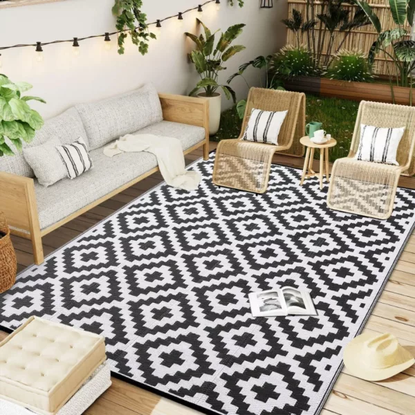 Tapis extérieur pour petit espace terrasse – Image 8