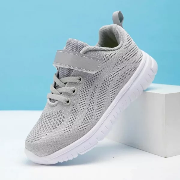 Chaussures fille été à scratch respirantes – Image 3