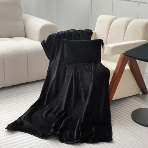 Couverture voyage légère compressible pour avion
