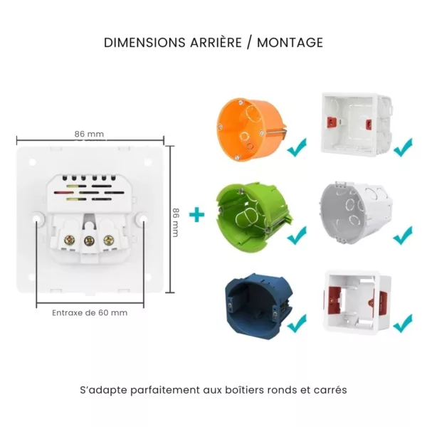 Micro espion à insérer dans prise murale – Image 5