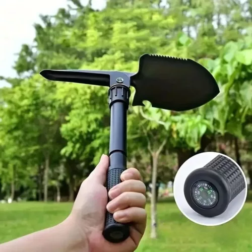 Mini pelle pliante multifonction randonnée – Compacte et robuste pour camping, survie et aventures outdoor