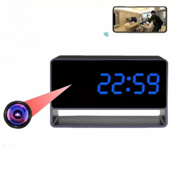 Réveil caméra espion avec vision nocturne – Image 9