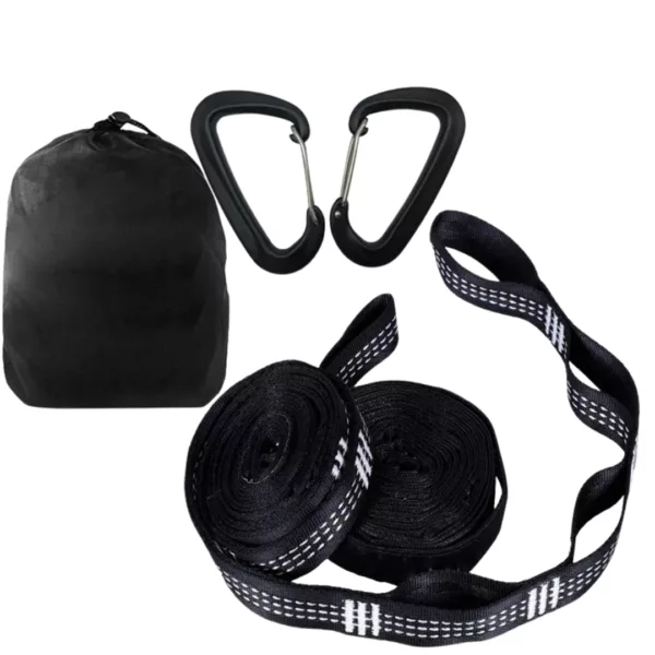 Support hamac arbre avec sangle – Installation rapide et sécurisée en extérieur – Idéal pour camping et détente – Image 5