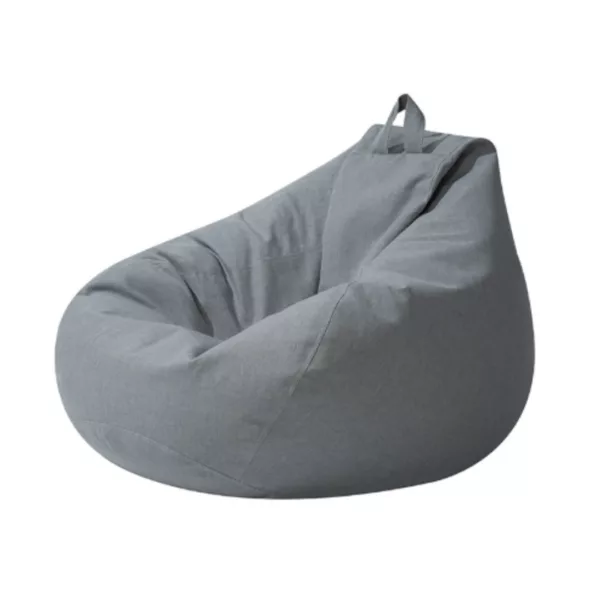 Pouf extérieur déhoussable tissu recyclé – Confort durable et éco-responsable pour jardin et terrasse – Image 6
