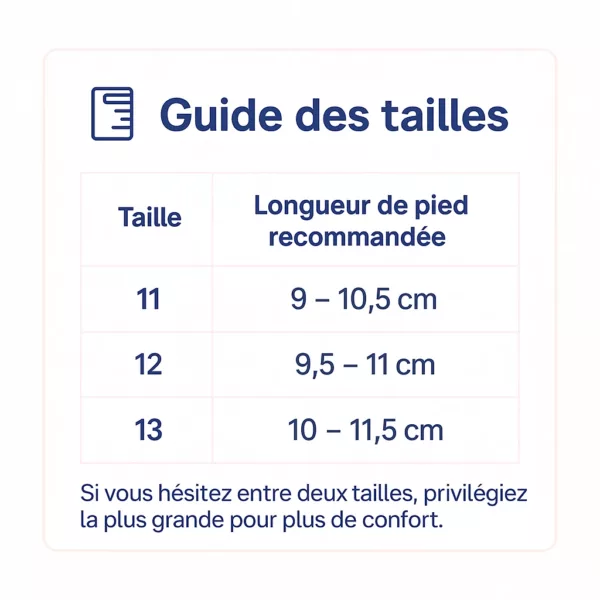 Sandales enfant pieds fins ajustables – Image 3
