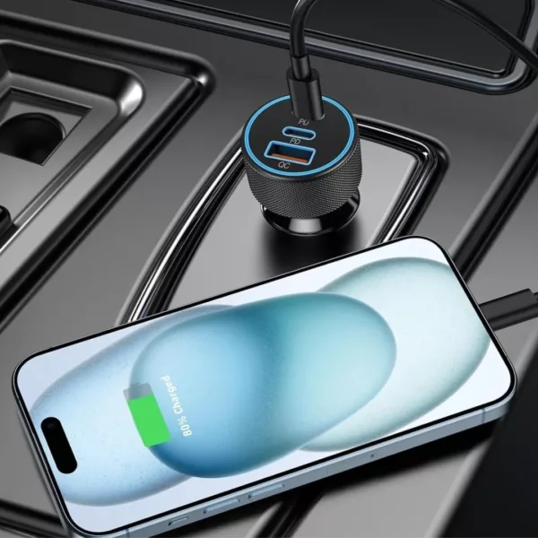 Adaptateur usb voiture pour chargement rapide – Rechargez vos appareils 4x plus vite en déplacement
