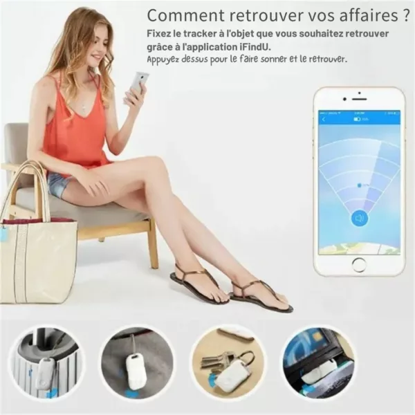 Alarme antivol avec télécommande pour valise – Sécurité maximale en voyage, dissuasion instantanée des voleurs