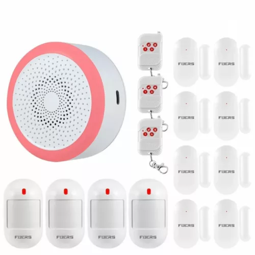 Alarme maison connectée sans fil autonome