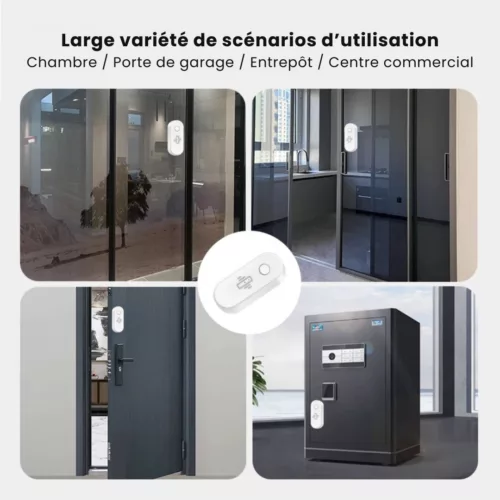 Alarme vibration pour casier ou armoire – Sécurisez vos affaires contre le vol en toute discrétion