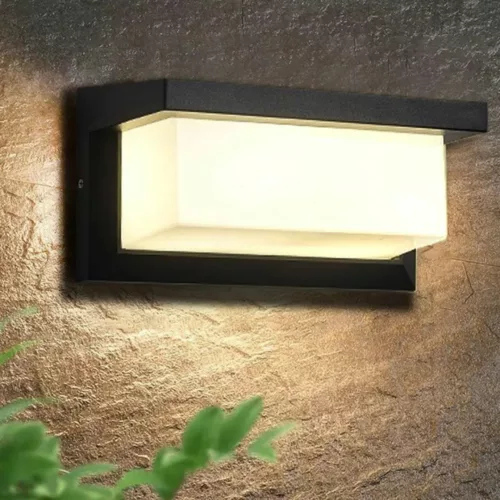 Applique murale extérieure avec détecteur – Éclairage automatique sécurisé pour jardin, entrée ou terrasse