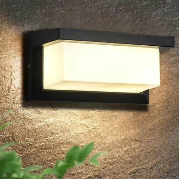 Applique murale extérieure avec détecteur – Éclairage automatique sécurisé pour jardin, entrée ou terrasse