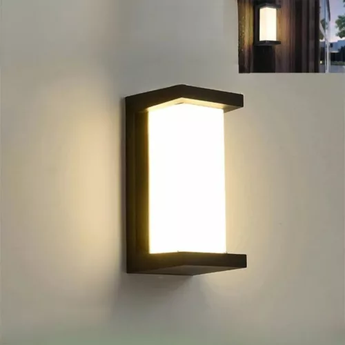 Applique murale extérieure avec détecteur – Éclairage automatique sécurisé pour jardin, entrée ou terrasse