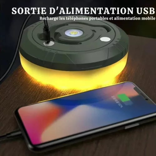 Bande de lampe LED pour Camping – Éclairage puissant, portable et étanche pour vos aventures en plein air