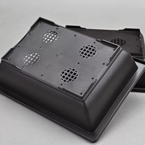 Cache pot terrasse en plastique recyclé – Design éco-responsable pour un extérieur moderne et durable