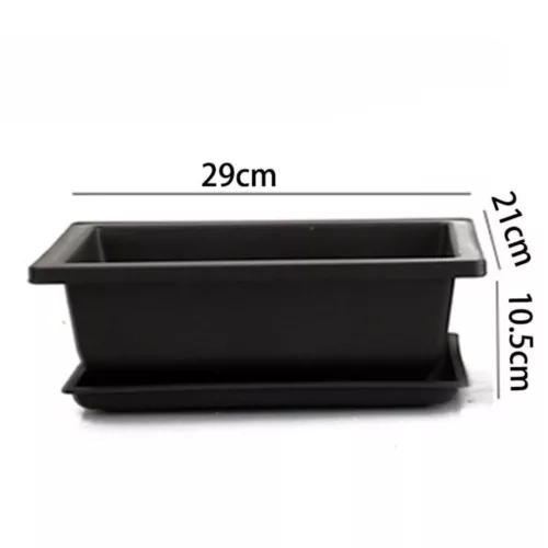 Cache pot terrasse en plastique recyclé – Design éco-responsable pour un extérieur moderne et durable