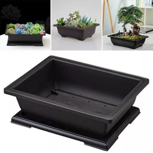 Cache pot terrasse en plastique recyclé – Design éco-responsable pour un extérieur moderne et durable