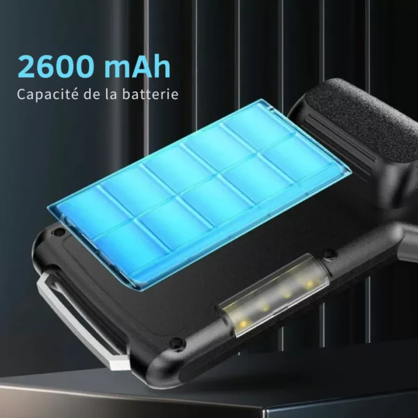 Caméra d’inspection flexible avec éclairage led – Vision claire dans les moindres recoins – Idéale plomberie et mécanique - 2 m